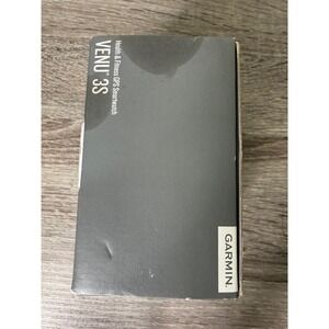 Garmin Venu 3S Health Fitness GPS Smartwatch Gold Tone Case Light Gray Band